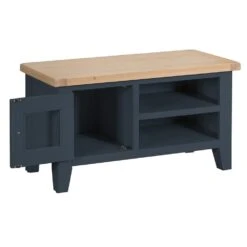 Suffolk Midnight Grey Painted Oak TV Unit -Furniture Sale Shop tt stv ch 7