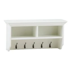 Monaco White Small Coat Rack 12 Monaco White Small Coat Rack -Furniture Sale Shop ww 089 1