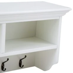 Monaco White Small Coat Rack 16 Monaco White Small Coat Rack -Furniture Sale Shop ww 089 4