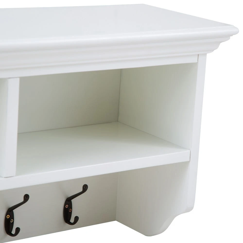 Monaco White Small Coat Rack 8 Monaco White Small Coat Rack - Image 6