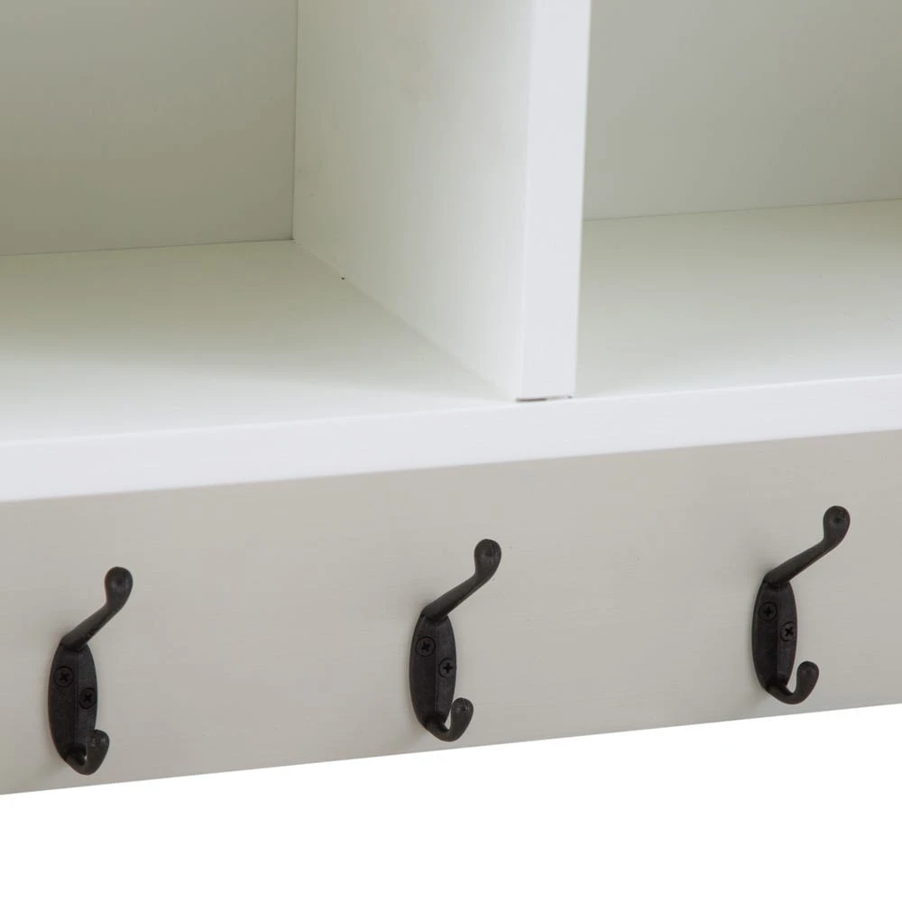 Monaco White Large Coat Rack 9 Monaco White Large Coat Rack - Image 7