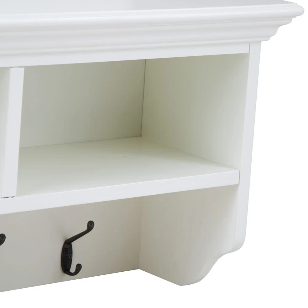 Monaco White Large Coat Rack 8 Monaco White Large Coat Rack - Image 6