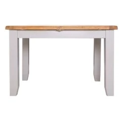 Hampshire Grey Painted Oak Small Extending Dining Table -Furniture Sale Shop wxf p18 grey 11