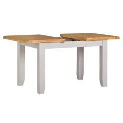 Hampshire Grey Painted Oak Small Extending Dining Table -Furniture Sale Shop wxf p18 grey 2