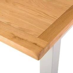 Hampshire Grey Painted Oak Small Extending Dining Table -Furniture Sale Shop wxf p18 grey 6