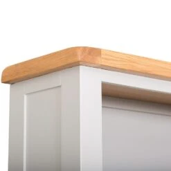 Hampshire Grey Painted Oak Large Bookcase -Furniture Sale Shop wxf p27 3