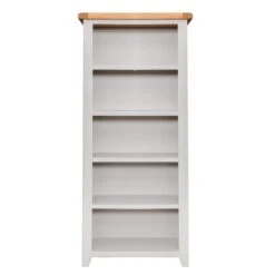 Hampshire Grey Painted Oak Large Bookcase -Furniture Sale Shop wxf p27 6